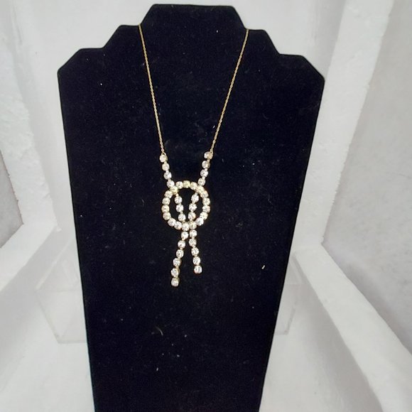 Vintage Round signed Czechoslovakia Crystal Choker - Picture 1 of 5